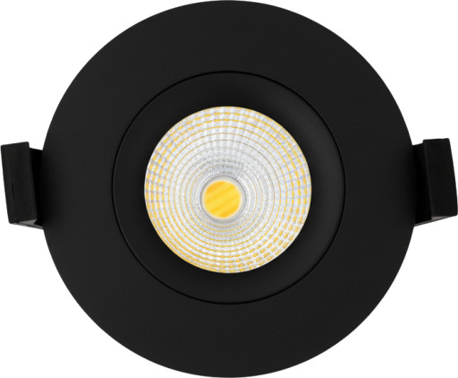 Light Solutions HiluX DS8 Tilt360 Shelly Smart LED Innbyggingsspot RA95 2200 6500K Sort Light Solutions HiluX DS8 Tilt360 Shelly Smart LED Innbyggingsspot RA95 2200 6500K Sort
