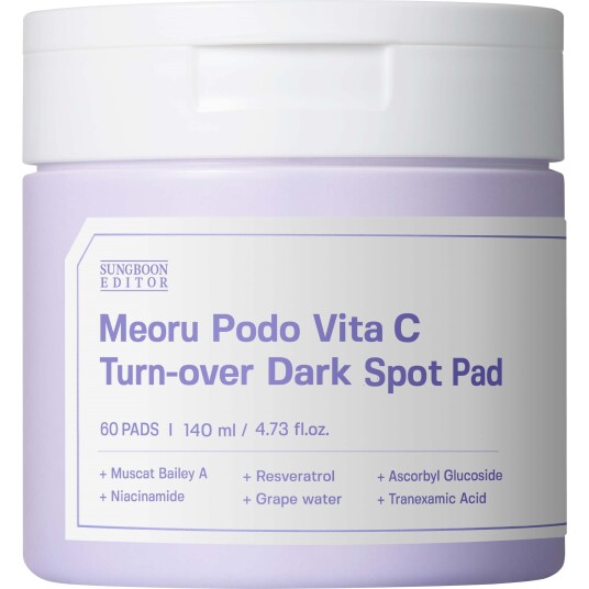 Sungboon Editor Meoru Podo Vita C Turn-over Dark Spot Pad 60 stk Sungboon Editor Meoru Podo Vita C Turn-over Dark Spot Pad 60 stk