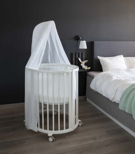 Stokke Sleepi™ Mini V3 Sprinkelseng Hvit + Madrass