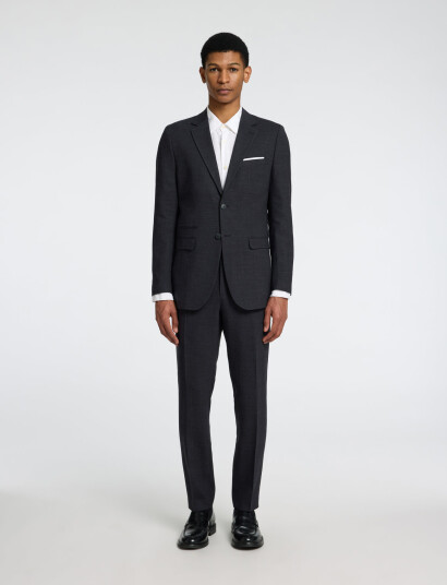 Selected Slhslim-Oasis Linen Trs Noos - Black - 44