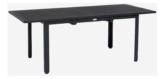 HillerstorpBord Nydala 96 X 200/280 CmSvartSpisebordFra Homeroom