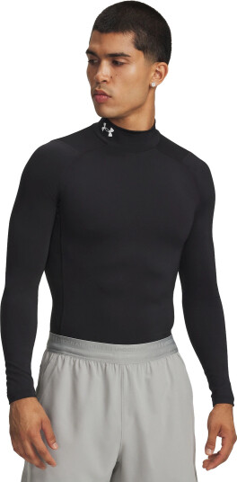 Under Armour Ua Hg Armour Comp Mock Ls - Black - XXXXL