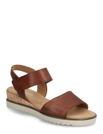 Gabor Wedge Sandal Brown 41 Gabor Wedge Sandal Brown 41