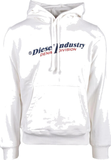 Diesel Herre Gensere & Hettegensere Hvit M,
