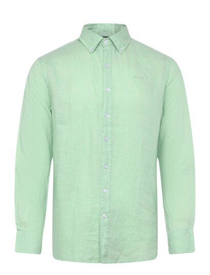 Sebago Linen Shirt Green XXL Sebago Linen Shirt Green XXL