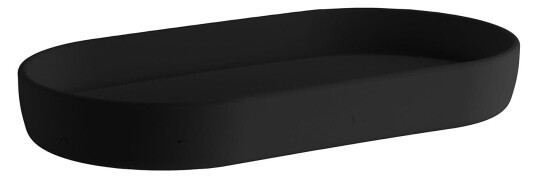 Beslagsboden Satin 570 Såpekopp/fat Svart