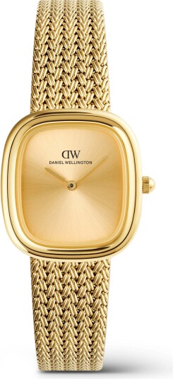 Gold 24mm Watch Margot Braided Mesh Unitone | DW