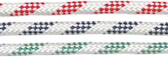 Robline Sirius 300 spole - 8 mm - 200 m - hvit m/grønn - 1800 kg