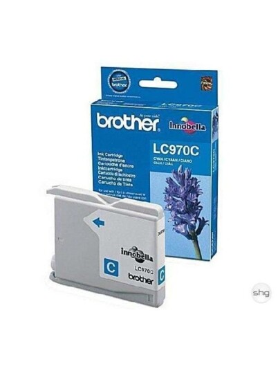 Brother LC970C - Blekkpatron Blå