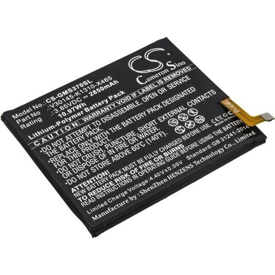 Gigaset GS370 batteri (2850 mAh 3.85 V, Sort) Gigaset GS370 batteri (2850 mAh 3.85 V, Sort)
