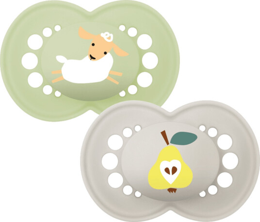MAM Original 6-16m Silk Neutral 2pcs