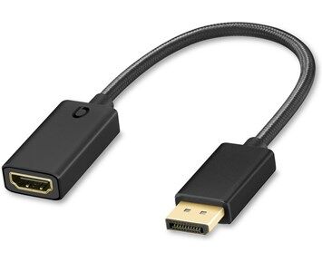 Andersson DP HDMI Adapter 4k Active 0,25M Black