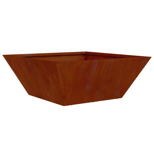 Metall Plantekasser Forvitret stål 40 x 40 x 15 cm Metall Plantekasser Forvitret stål 40 x 40 x 15 cm