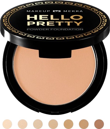 Makeup Mekka Hello Pretty Powder Foundation Bun