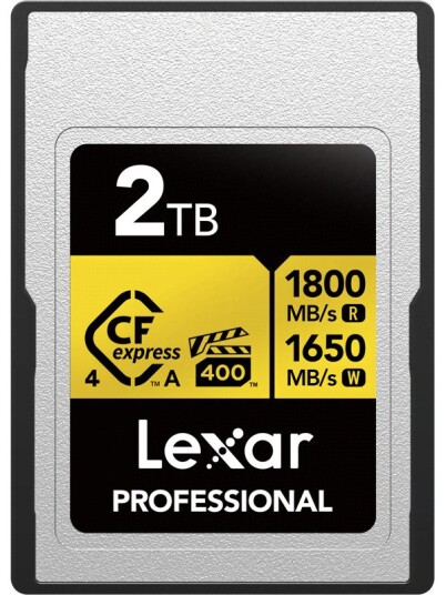 Lexar Professional GOLD CFexpress 4.0 Type A - 2TB