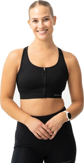 Röhnisch Essential Zip Sportsbra Sort XS Röhnisch Essential Zip Sportsbra Sort XS