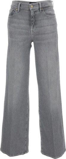 7 For All Mankind Dame Jeans Grå W25,