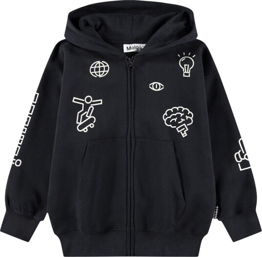 Molo Cardigan Marley Black Molo 7 år (122) Cardigan Svart Molo Cardigan Marley Black Molo 7 år (122) Cardigan Svart