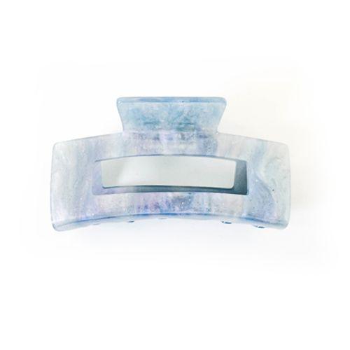 OnFleek, Hairclip Square Seafoam Blue Marble OnFleek, Hairclip Square Seafoam Blue Marble