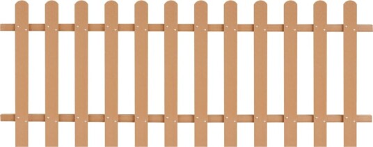 Stakittgjerde WPC 200x80 cm Stakittgjerde WPC 200x80 cm