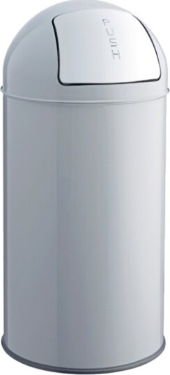 Helit H2401787 30 L Rund Rustfritt Stål Grå Metallic Bruksanvisning 31,7 Cm