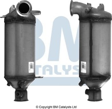 Partikkelfilter BM CATALYSTS BM11033 Partikkelfilter BM CATALYSTS BM11033