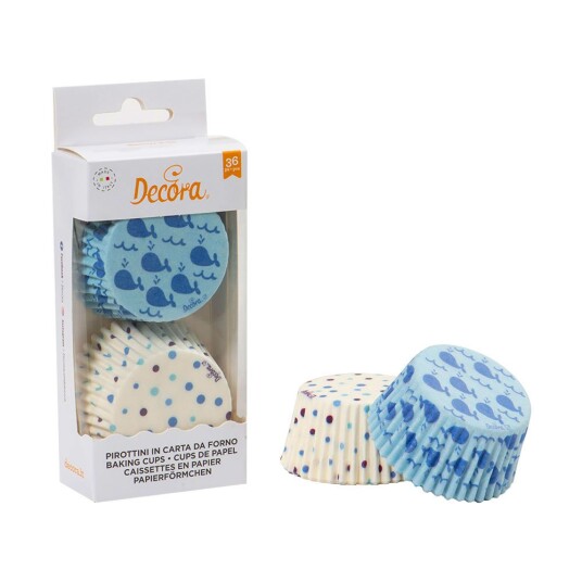 Decora Muffinsformer Standard Hval Pk/36 