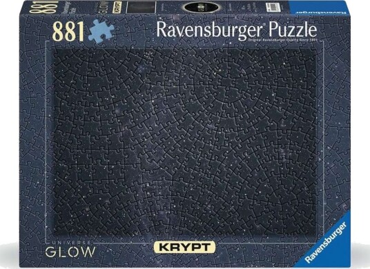 Ravensburger Krypt Puslespill 881 brikker Glow in the Dark