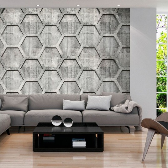 Fototapet Platinum Cubes 300x210 - Artgeist sp. z o. o.