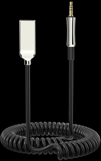 SiGN Bluetooth-bilmottaker Aux med mikrofon 1 m