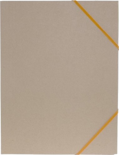 Elastikmappe Pap Natur Orange 48 Stk.
