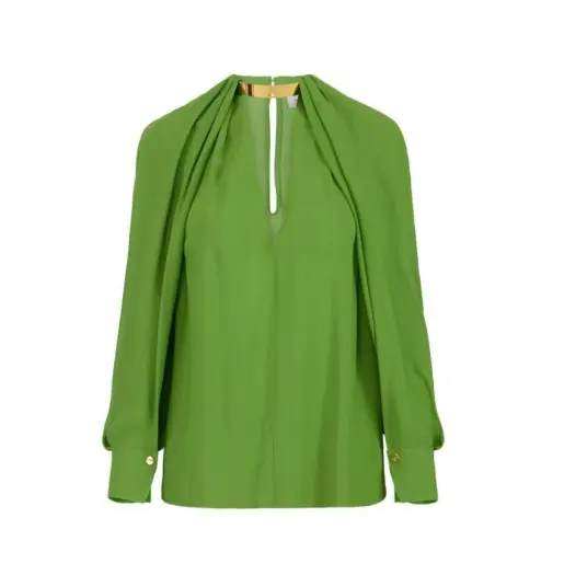 Elisabetta Franchi Dame Bluser & Skjorter Grønn M Elisabetta Franchi Dame Bluser & Skjorter Grønn M