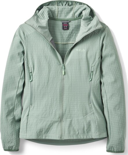 Rab Quantra Pro Hoody Wmns Dark Fig Green Size 14