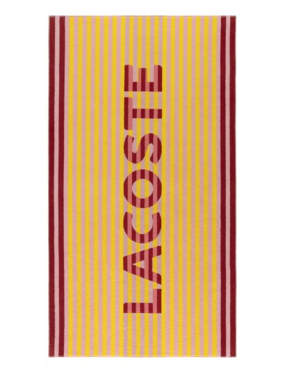 Lacoste Home Lmaster Beach Towel - Yellow - 90X160CM