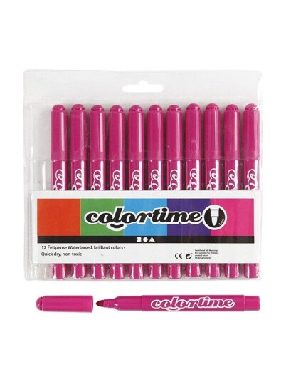 Creativ Company Pink Jumbo pens 12pcs.