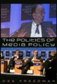 The Politics of Media Policy, Pent brukt bok med markeringer The Politics of Media Policy, Pent brukt bok med markeringer