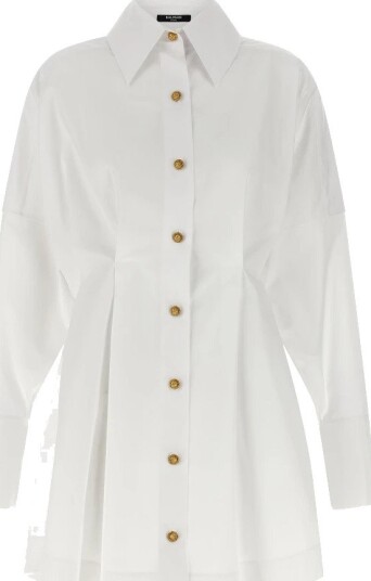 Balmain, Dame, Kjoler, Hvit, S,