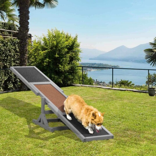 Agility Rocker i tre for store hunder 180x30x30cm Agility Rocker i tre for store hunder 180x30x30cm