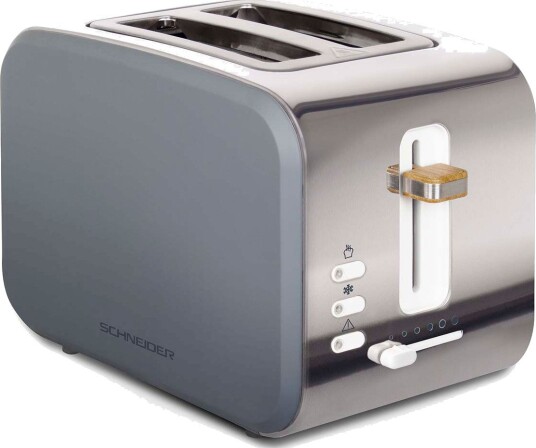 Schneider Consumer SCTON2G Brødrister 800W (2 skiver) Grå
