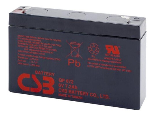 PowerWalker CSB RUM 6290 - UPS-batteri - 10 Ah