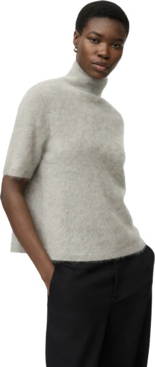 Soft Goat Dame Strikkevarer Beige XS,