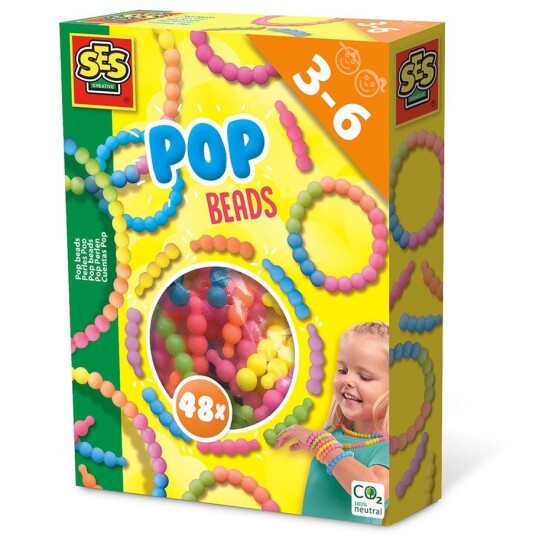 Ses Creative Lag smykker med pop perler Ses Creative Lag smykker med pop perler