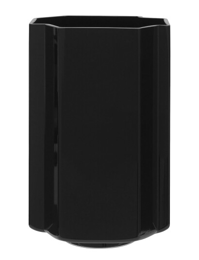 LOUISE ROE Funki Vase Asymmetric - Black - H34CM