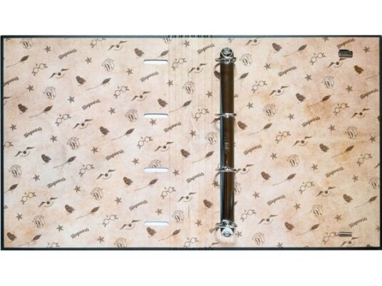 Harry Potter Binder A4 4 Rings Rubber Band