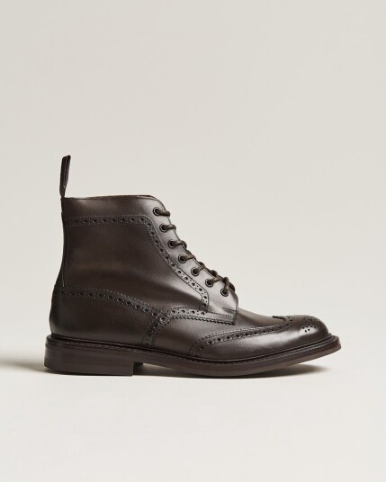 Tricker's Stow Dainite Country Boots Espresso Calf Tricker's Stow Dainite Country Boots Espresso Calf
