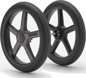 Bugaboo Fox 5 Bakhjul 2 Pakk Graphite