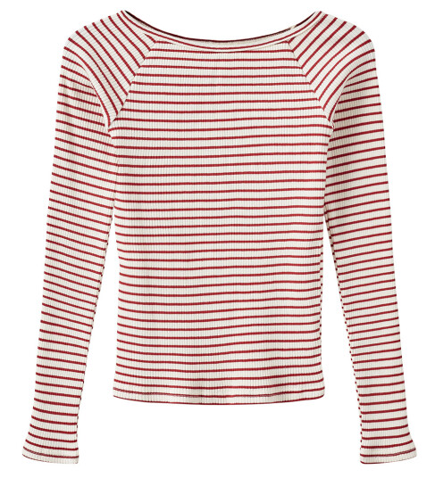 Sofie Schnoor Genser   Rib   Somasy   Rød Striped   Sofie Schnoor   16 år (176)   Genser Hvit