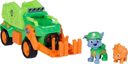 Paw Patrol Bil Dino Rescue Recycler Dino Film Rocky Paw Patrol Onesize Bil Grønn Oransje Paw Patrol Bil Dino Rescue Recycler Dino Film Rocky Paw Patrol Onesize Bil Grønn Oransje