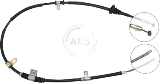 A.B.S. K10907 Tautrekk håndbremse A.B.S. K10907 Tautrekk håndbremse