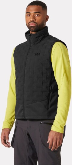 Helly Hansen Hp Hybrid Stretch Insulator Vest Herre Grå L Helly Hansen Hp Hybrid Stretch Insulator Vest Herre Grå L